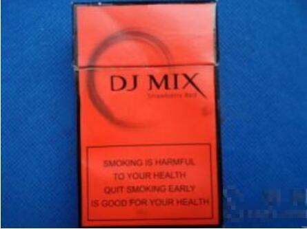 美国dj mix香烟多少钱一包 dj草莓味香烟价格15元/包