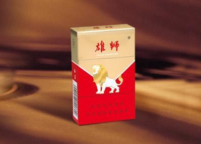 雄狮红老版口感及参数 5元档卷烟的领跑者