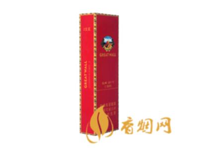 长城雪茄烟(盛世5号)多少钱 长城雪茄盛世5号价格72元/盒