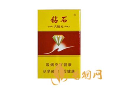 钻石硬大福元价格表图 一款具有河北特色的香烟!
