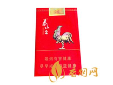 泰山大鸡香烟老牌复出 定价15元一包物有所值