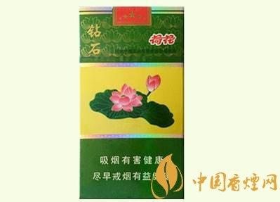 钻石荷花细支香烟价格一览 钻石荷花细支香烟介绍