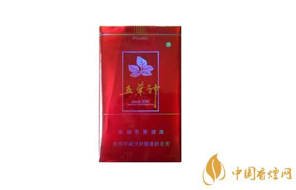 五叶神软红烟多少一包 五叶神软红香烟价格