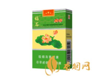 钻石荷花多少钱一包 钻石荷花香烟价格表和图片
