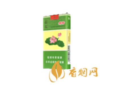 荷花细支烟多少钱一盒香烟价格表和图片