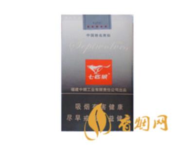 七匹狼软灰香烟价格表图片 七匹狼软灰多少钱一盒