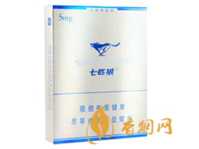 七匹狼纯香香烟图片价格一览表